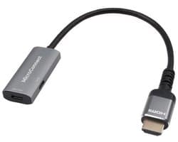 Microconnect HDMIUSB3.2 laptop dock & poortreplicator USB 3.2 Gen 1 (3.1 Gen 1) Type-C Zwart
