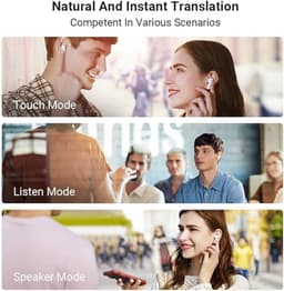 Timekettle M3 Translator Earbuds - Vertaal Oordopjes - 3 in 1 Vertaal Oortjes (Wit) — thumbnail 5