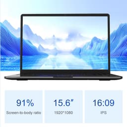 Ninkear A15 Air Gaming Laptop – 15.6" FHD – Ryzen 5 3500U – 16GB RAM – 512GB SATA SSD – Vega 8 – Windows 11 – Licht & Snel — thumbnail 5