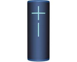 Draagbare, waterdichte Bluetooth speaker met 360 graden geluid en krachtige bas - 15 uur batterijduur - Blauw