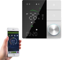 Slimme WiFi Thermostaat voor CV-ketel en Gasboiler - App Bediening en Spraakbesturing — thumbnail 1