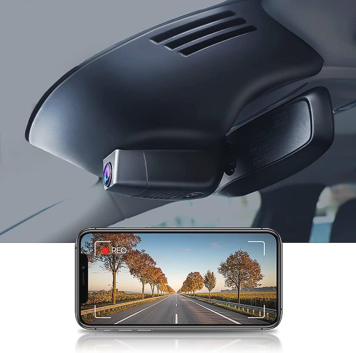 Dash Cam 4K WiFi Compatibel met Volvo XC90 (2016-2022) - Botsingsdetectie en Eenvoudige Installatie — afbeelding 1