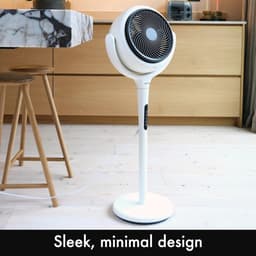 Efficiënte Home Ventilator met Afstandsbediening en LED Verlichting - 3D Oscillatie — thumbnail 4