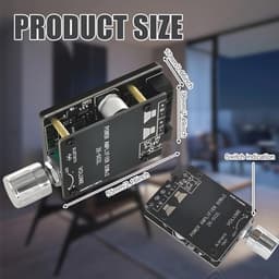 Bluetooth Audioversterker 2.0 - HiFi Stereo 2x50W - Draadloze Geluidsversterking — thumbnail 5