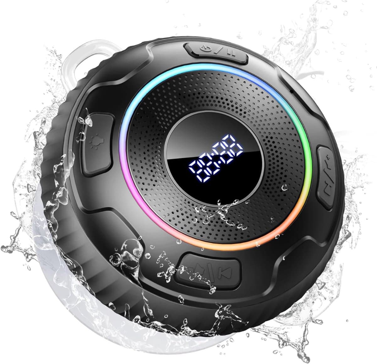 White-Label® Douche Speaker - Draagbare Radio - Bluetooth - Waterdicht — afbeelding 1