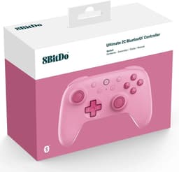 8BitDo Ultimate 2C - Draadloze Controller - Bluetooth - Windows/Nintendo Switch (2) - Roze — thumbnail 5