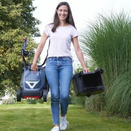 Elektrische Grasmaaier met 32 cm Maaibreedte en 1200 Watt voor tuinen tot 250 m² — thumbnail 5