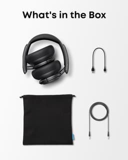 Soundcore by Anker Life Q30 Hybrid Active Noise Cancelling Headphones with Multiple Modes, Hi-Res Sound, 40H Playtime, Fast Charge, Soft Earcups, Bluetooth Headphones, Travel - Zwart — thumbnail 13