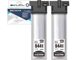 Compatibele inktcartridge T9441 voor WF-C5210, WF-C5290 en meer - 2 zwart