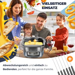 KESSER® Multicooker Airfryer 8L met 16 Kookfuncties Inclusief Stoomkoker, Rijstkoker, Grill Apparaat — thumbnail 7