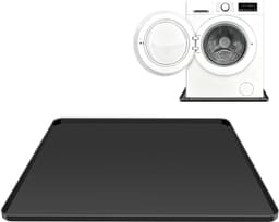 Unyqoos® Zwarte siliconen mat met verhoogde rand voor koelkast en meer toepassingen — thumbnail 1