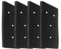 Foam Sponge - Filter Droger - 4stuks - filter Foam filter droger - droger sponsfilter - Geschikt voor Whirlpool - Gelijk aan model: 481010345281 481010716911(230 x 115 x 14MM) — thumbnail 1