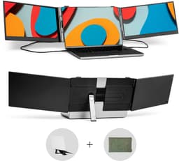 Blerron Flex - 14 Inch - Portable Monitoren - Lichtste model 1 KG - Draagbare Monitor - Portable Monitor - Beeldscherm - USB-C/HDMI - 1920x1080 FHD — thumbnail 1