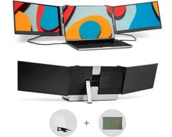 Blerron Flex - Portable Monitoren - 14 Inch - Draagbare Monitor - Portable Monitor - Beeldscherm - 1920x1080 FHD