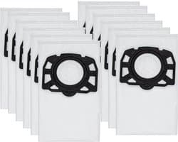Set van 12 Zakken van KFI 487 Filter Zuigzakken accessoire geschikt voor Karcher WD4-WD5WD-MV4-MV5-MV6-WD4-000 -2.863-006.0 - Overige stofzuiger accessoires