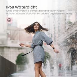 Norva Smartwatch Dames - Sport Horloge met Bellen en Hartslagmeter - AMOLED Scherm - 100+ Sportmodi - Roze Dames — thumbnail 12