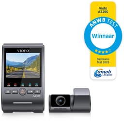 VIOFO A329S 2CH - 4K 60FPS Dashcam - Inclusief CPL filter en achtercamera - ANWB Test winnaar - 2025 — thumbnail 1