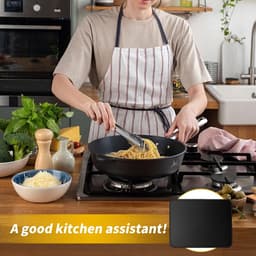 Heat Resistant Pad - Air Fryer Mat - Fireproof Kitchen Worktop Pad - Fiberglass Silicone Heat Protection Mat - Fire Resistant Mat - Worktop Protection Mat — thumbnail 4