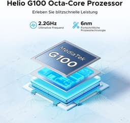 DOOGEE Tab E3 Max - Tablet - 32GB ROM+256GB ROM（2TB TF）- Android 15 - 14 inth IPS - 4G LTE - Gemini AI - Helio G100 - 13500mAh/18W - Quad Speakers - Face ID - 5G Wi-Fi - A GPS - GPS - Zwart — thumbnail 4
