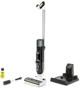 Kärcher FCV 3 Natural N vloerreiniger - Draadloze elektrische dweil met stofzuigfunctie met accuduur 30 minuten - Geschikt voor vloerkleed - tapijten en harde vloeren zoals steen, pvc en laminaat — thumbnail 1