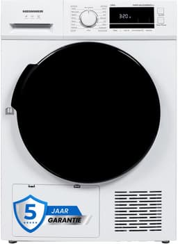 Heinner HHPD-M10G5PBKD++ Warmtepompdroger - 10 kg - 16 Programma’s - Anti-kreuk - LED-display - 5 Jaar Garantie — thumbnail 1