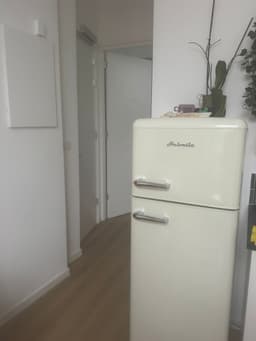 Helvetia Retro Koelvriescombinatie HRDPER206EC1 - Crèmekleur - 144 cm Hoog - 4ster Vriezer - Vintage - 206 Liter — thumbnail 6