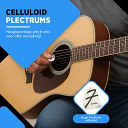 Finesse Celluloid Plectrum voor Gitaar - 15 Stuks - met Plectrum Houder - Plectrums - Guitar Pick — thumbnail 5