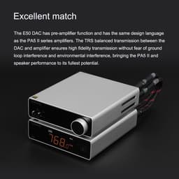 100W x 2 Klasse D Eindversterker met Balans en TRS/RCA Invoer voor Thuis Audio — thumbnail 5