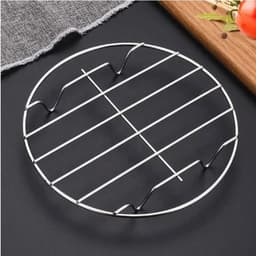 Ronde Grill voor Heteluchtfriteuse - 17,5 x 17,5 x 2,5 cm - Roestvrijstalen Accessoires — thumbnail 13