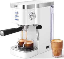 Espresso Machine 20 Bar Super Automatic with Milk Frother - Perfect for Home or Office — thumbnail 1