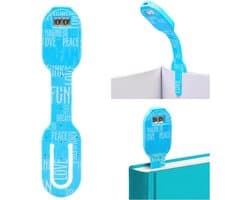 USB Oplaadbare 2-in-1 LED Leestlamp | Bookmark & Clip-On Boeklamp | Essentiële Boekaccessoires