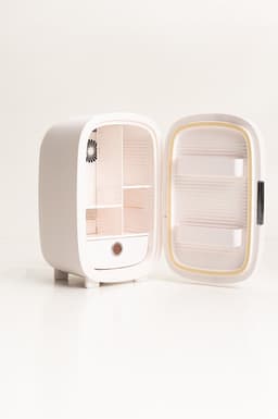 Knikker Skincare Fridge 12 Liter - Mini Beauty Koelkast voor Make-up & Cosmetica - Condensvrij & Met Maskerwarmer - Incl. Ice Globe — thumbnail 2