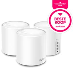 TP-Link Deco X50 (3-pack) Dual-band (2.4 GHz / 5 GHz) Wi-Fi 6 (802.11ax) Wit Intern — thumbnail 2