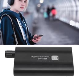 Draagbare Hoofdtelefoonversterker met 2-traps Versterking - Verbeter Geluidskwaliteit en Compatibiliteit — thumbnail 3
