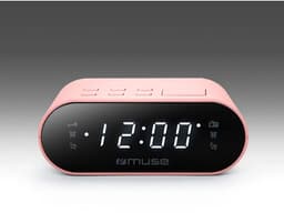 Muse M-10CPK - Compacte wekkerradio - voorkeuzezenders - dimbaar display - sleep / snooze - back-up batterij — thumbnail 2