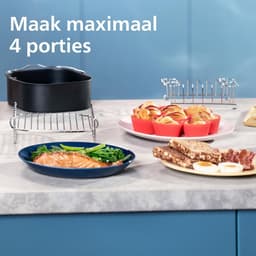 Philips 3000 series - Dual Basket Airfryer - NA350/00 - 9L — thumbnail 9