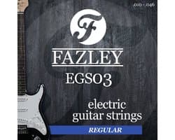 Fazley EGS03 snaren voor elektrische gitaar (regular)