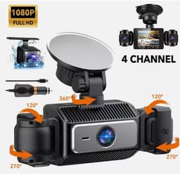USB-dashcam geschikt voor Android-autoradio Waterdichte mini-autocamera Auto-recorder Nachtzicht Dashcam Loop-opname met G-sensor Videorecorder 170° groothoek met 64G SD-kaart — thumbnail 1