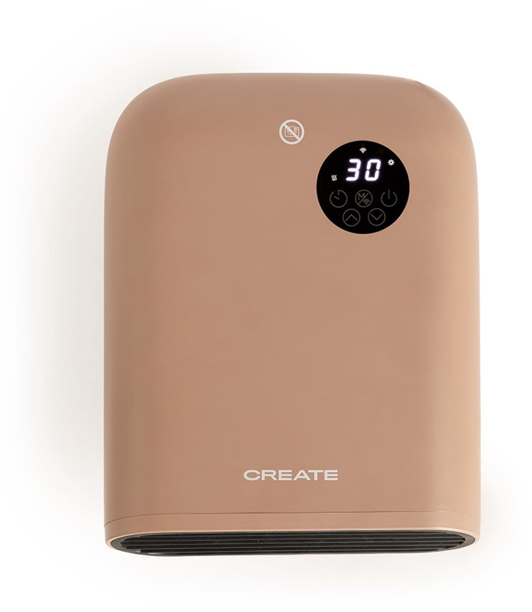 CREATE - Wand- of vloerverwarming met WiFi - Mokka - WARM WALL — afbeelding 1