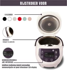 MMP® Multicooker - Multicookers - Grijs - 32cm x 23cm x 22cm — thumbnail 2