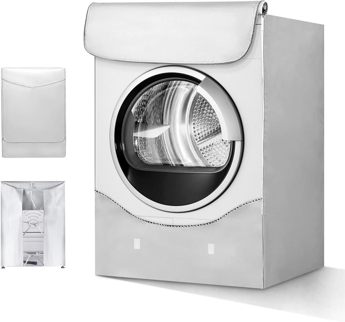 Allecta - Waterdichte Beschermhoes voor Wasmachine en Droger - Afdekking Binnenshuis - Stofdicht - Huishoudartikelen - Wasmachine Accessoires — afbeelding 1