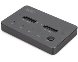 Digitus DA-71545-1 basisstation voor opslagstations USB 3.2 Gen 1 (3.1 Gen 1) Type-C Zwart