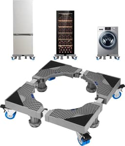 Universele basis voor wasmachines (trommel en pulsator), koelkastrekken, zwenkwielbeugel en verhogingsstandaard. — thumbnail 4