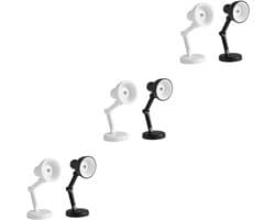 Set van 6 mini-bureaulampen, mini-tafellamp, led-leeslamp, mini-studeerlamp, dimbare bureaulamp, led-bureaulamp, bureaulamp voor op het bureau