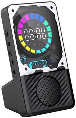 Fivesquare MechaStand RGB Speaker – Bluetooth Speaker met Mecha Design, Telefoonhouder, Alarmklok & 5W RGB Licht — thumbnail 1