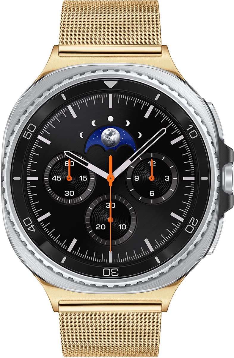 Samsung Special Edition Galaxy Watch 8 CLASSIC Zwart/Goudkl Mesh 46mm — afbeelding 1