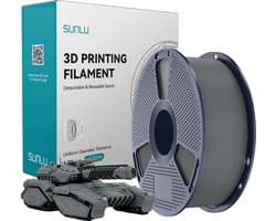 Sunlu PLA 3D-filament 1,75mm 1kg GRIJS
