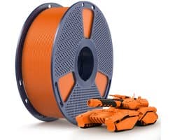 SUNLU 3D-filament PLA+ 1.75mm Oranje 1 kg