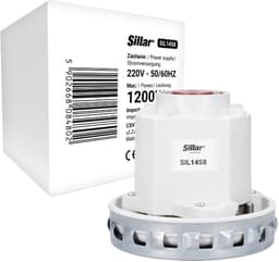 Sillar, stofzuigermotor 1200W - 2-turbine - vervanging - geschikt voor stofzuiger Karcher PUZZI NT WD Zelmer AEG Amica - 220V - 50/60Hz — thumbnail 2
