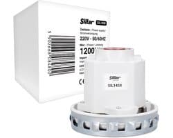Sillar, stofzuigermotor 1200W - 2-turbine - vervanging - geschikt voor stofzuiger Karcher PUZZI NT WD Zelmer AEG Amica - 220V - 50/60Hz — thumbnail 1